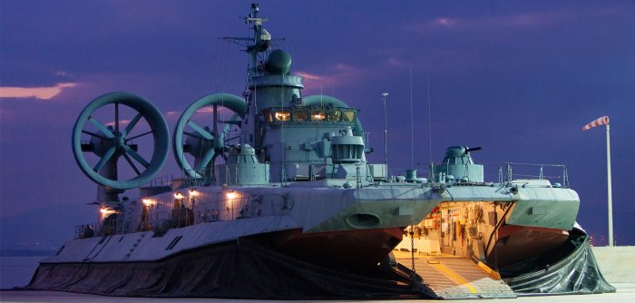 “Абсолютный монстр”: британцы о российском десантном корабле на воздушной подушке