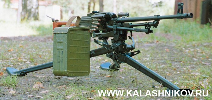 Станок для пулемета Калашникова против низколетящих целей