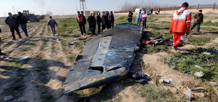 Подробности крушения «Боинга» в Иране - в небе был ещё один самолет