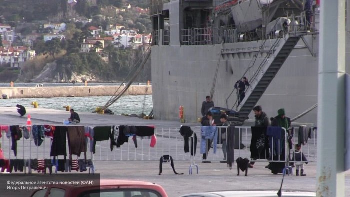 Лесбос: турецкие мигранты как с цепи сорвались