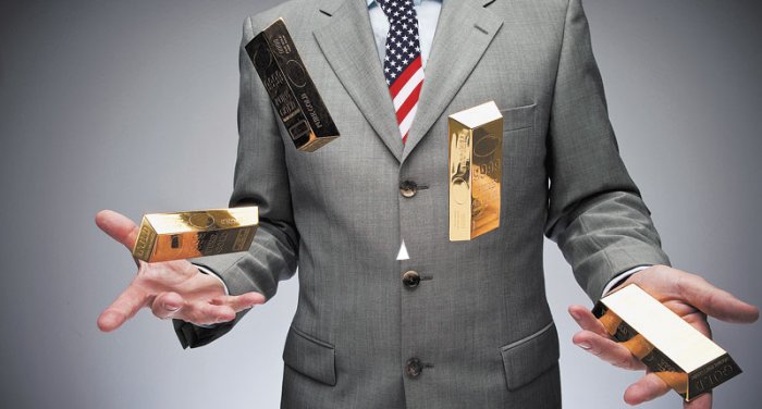 Стало известно о беспрецедентных манипуляциях США с ценами на золото