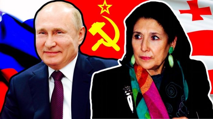 Президент Грузии запугивает народ «планом» Путина «вернуть» бывшую советскую республику