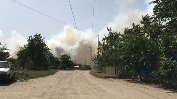 Невероятный пожар поглощает Ростовскую область