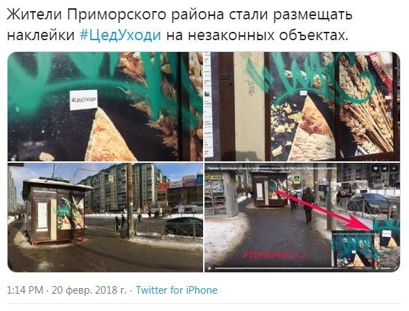 Жителям Приморского района надоела коррумпированность Николая Цеда