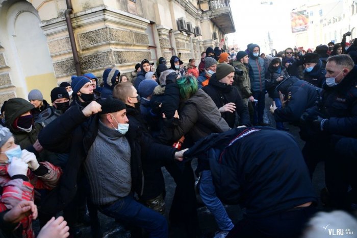 Петербуржцы в шоке от незаконной акции в поддержку Навального