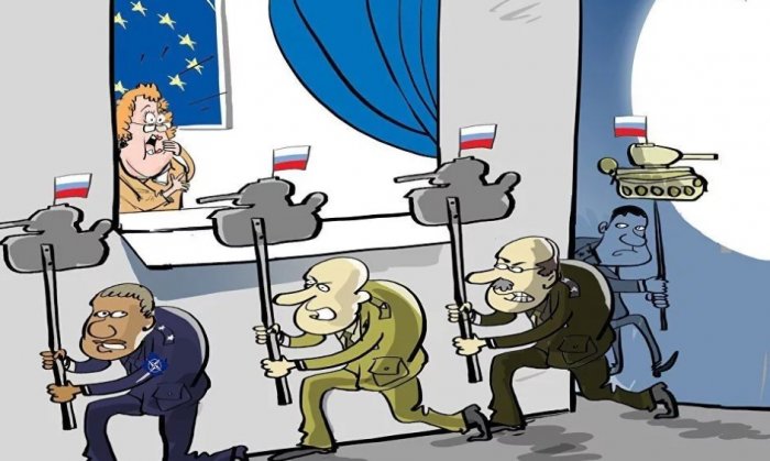 Как Европа пытается задобрить США с помощью «российской угрозы» на Донбассе