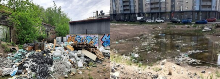 Горожан нервирует мусорная проблема в Василеостровском районе