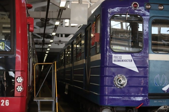 В петербургском метро появится новый тематический поезд