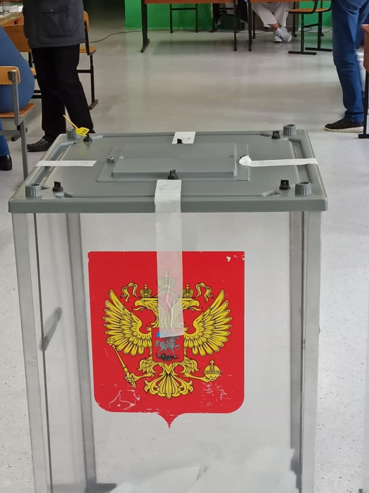 В Петербурге на выборах срывают пломбы с урн для голосования
