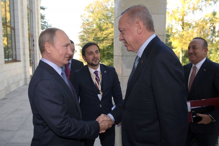 О чем договорились Путин и Эрдоган в Сочи