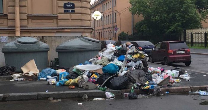 Беглов не смог устранить мусорный коллапс в Петербурге