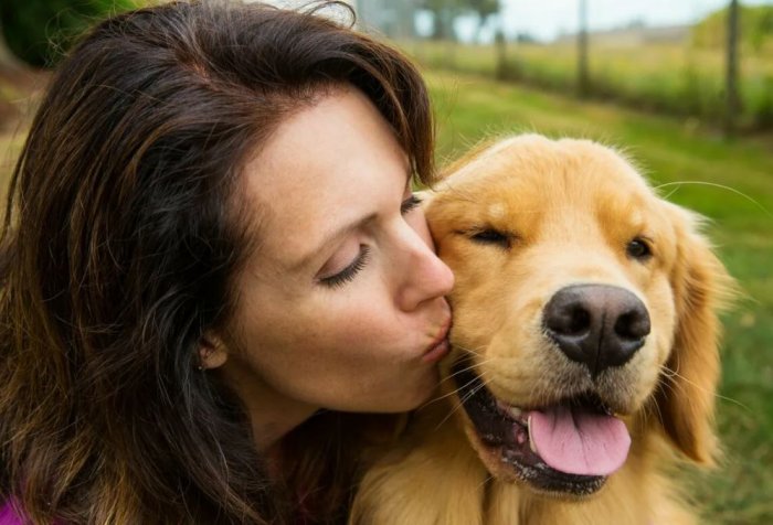 Ученые предупредили о смертельной опасности «поцелуя» домашней собаки